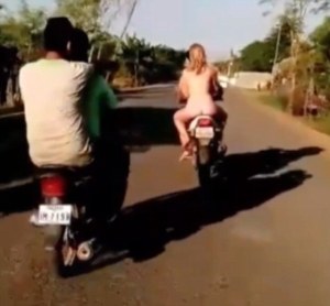 Ride naked...get deported!