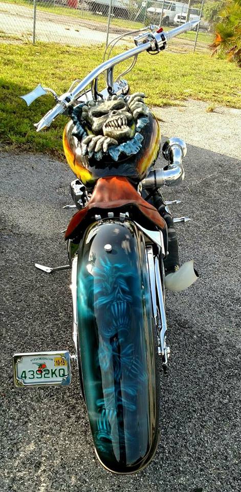 best Motorcycle tank art