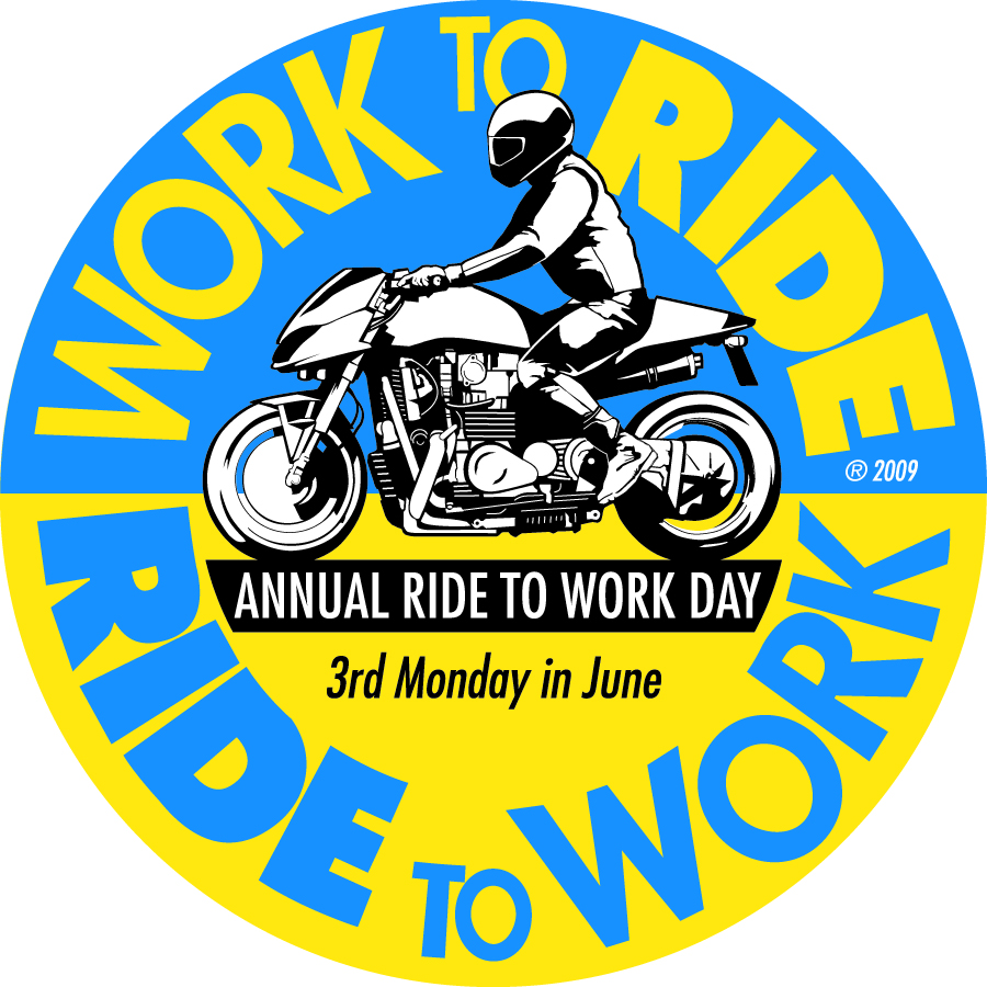 Ride your motorcycle to work day is June 17th