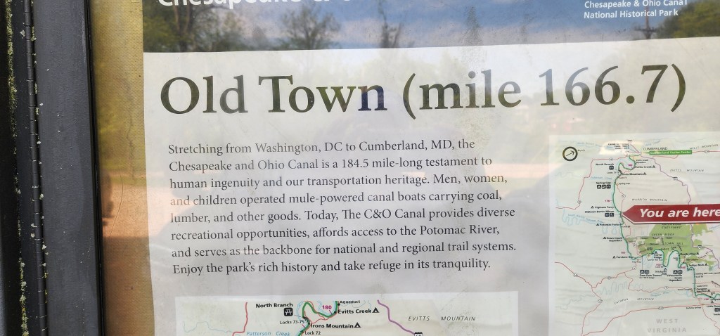 C & O Canal Old Town motorcycle ride