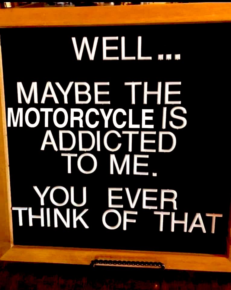 Funny motorcycle meme 2025 – crazy, funny but with hit of truth about the motorcycle world.