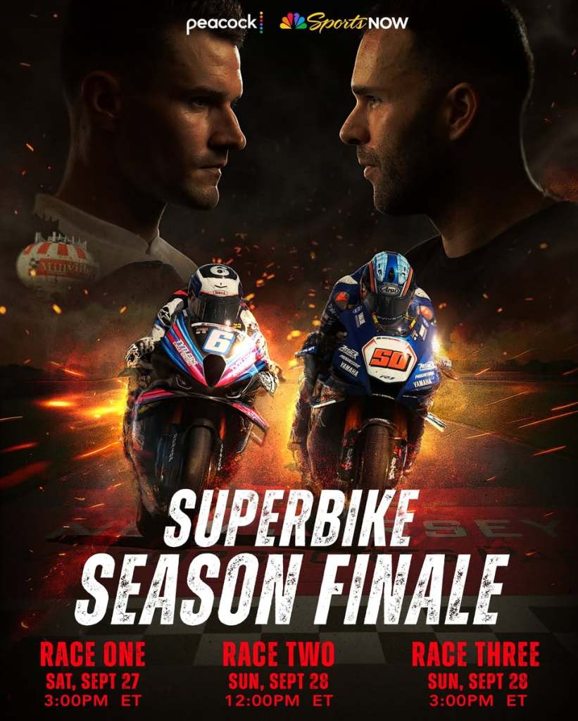 Motorcycle racing poster art showcasing high‑speed action and modern graphic design