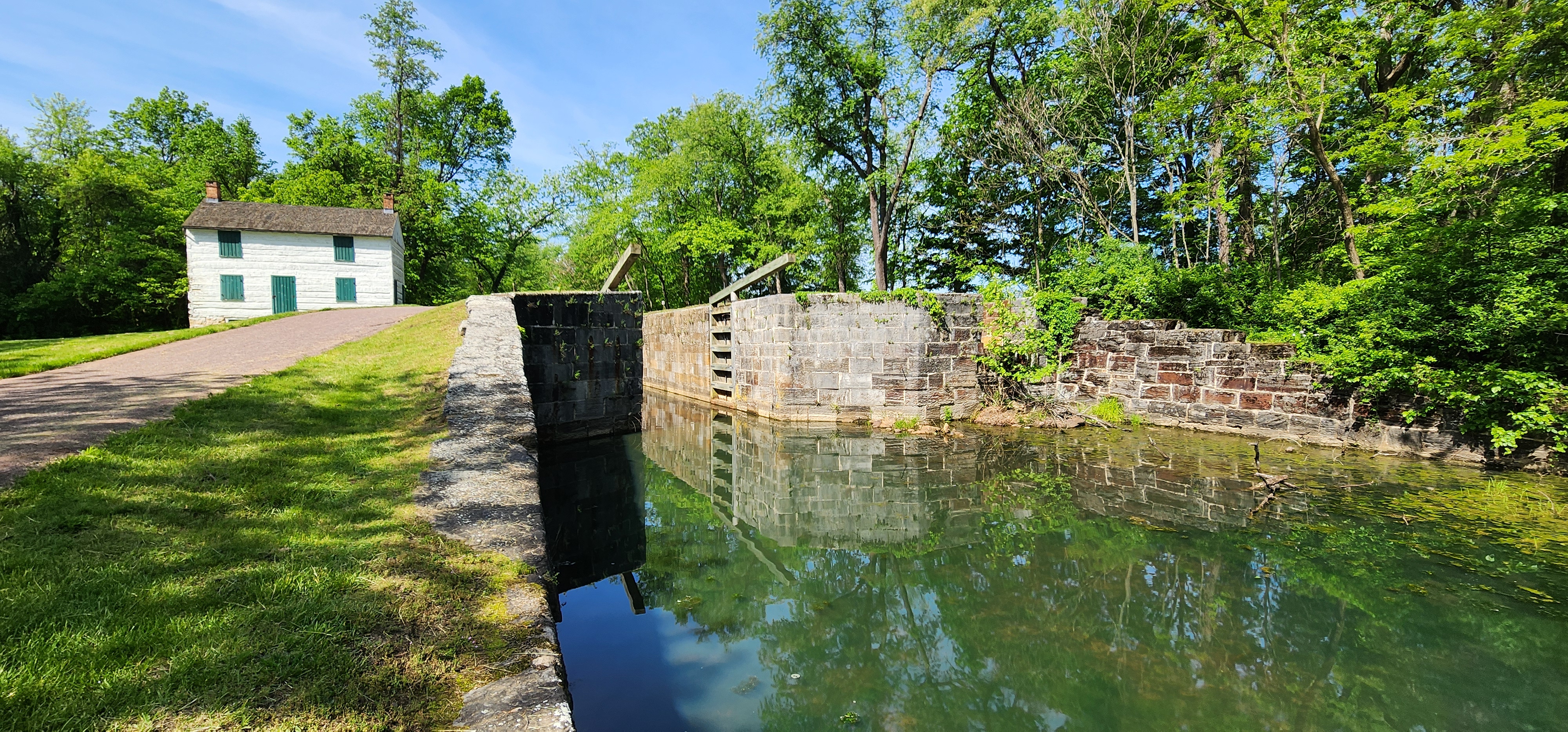 Motorcycle ride to Lock 75 on the C&O Canal