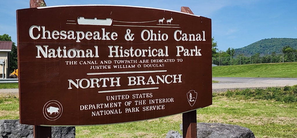 Motorcycle ride to Lock 75 on the C&O Canal