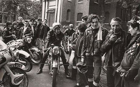 Timeless leather motorcycle jacket style