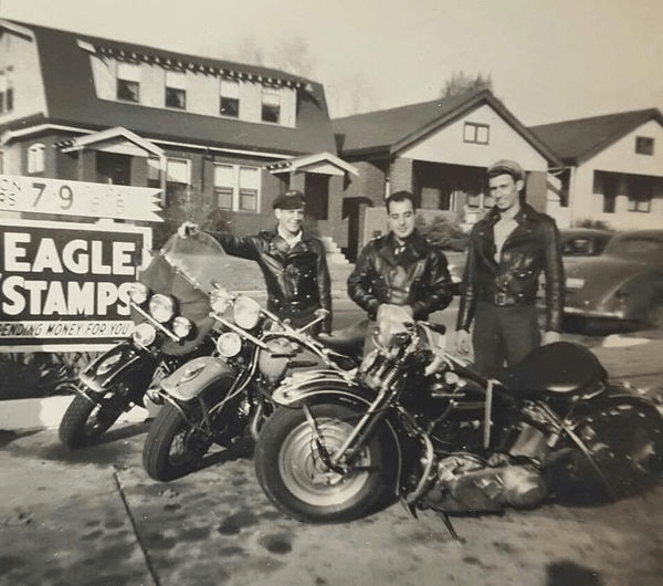 Timeless leather motorcycle jacket style