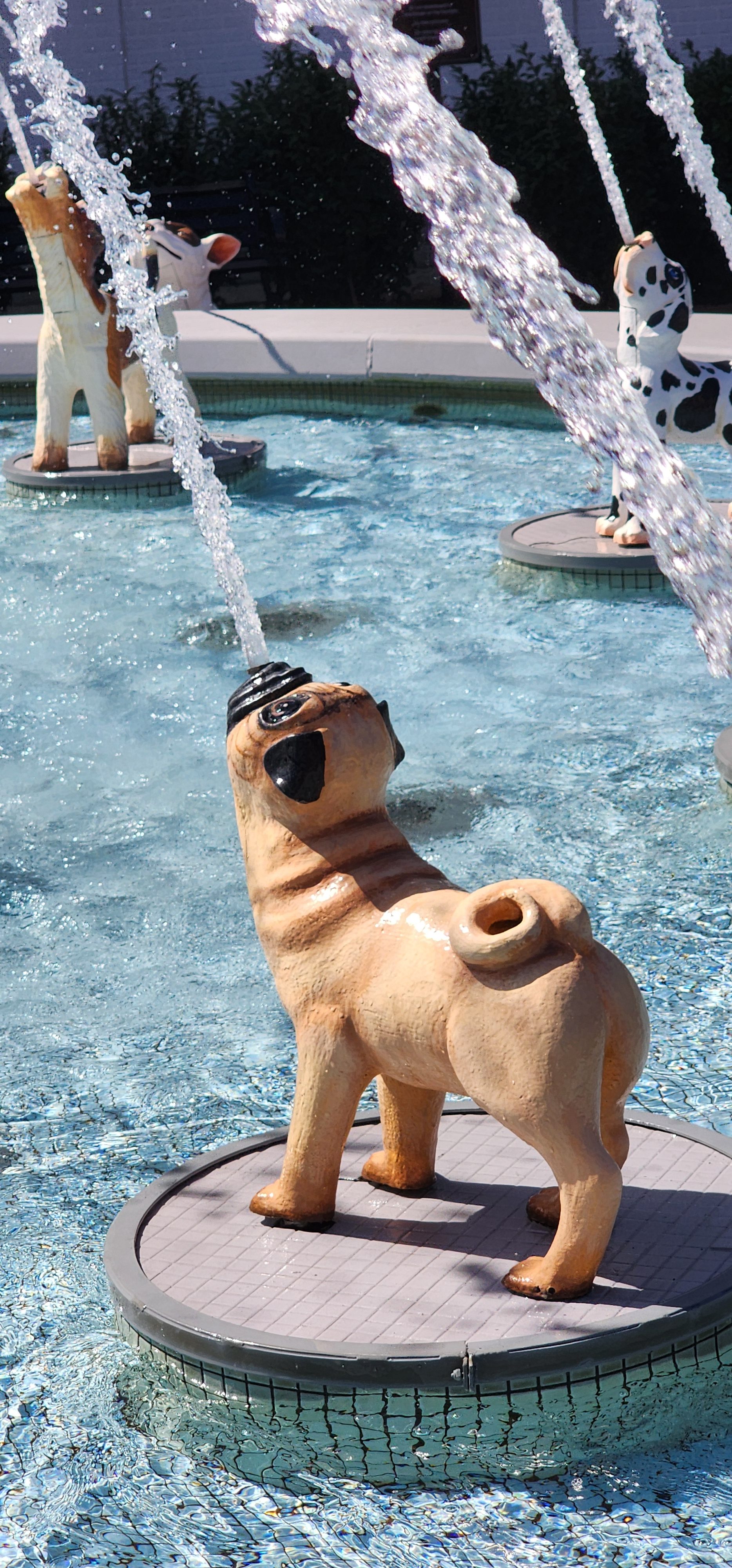 Motorcycle Ride to the Ohio Dog Fountain, not what you might think